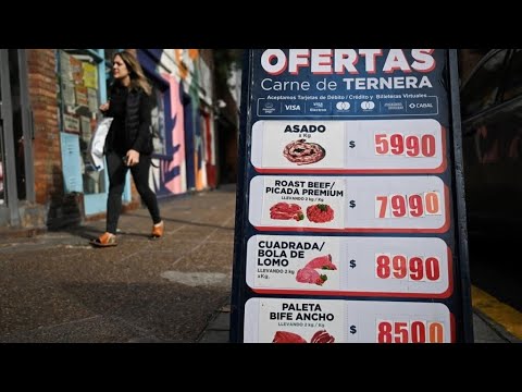 Argentina se mantiene primera en los países con la inflación más alta