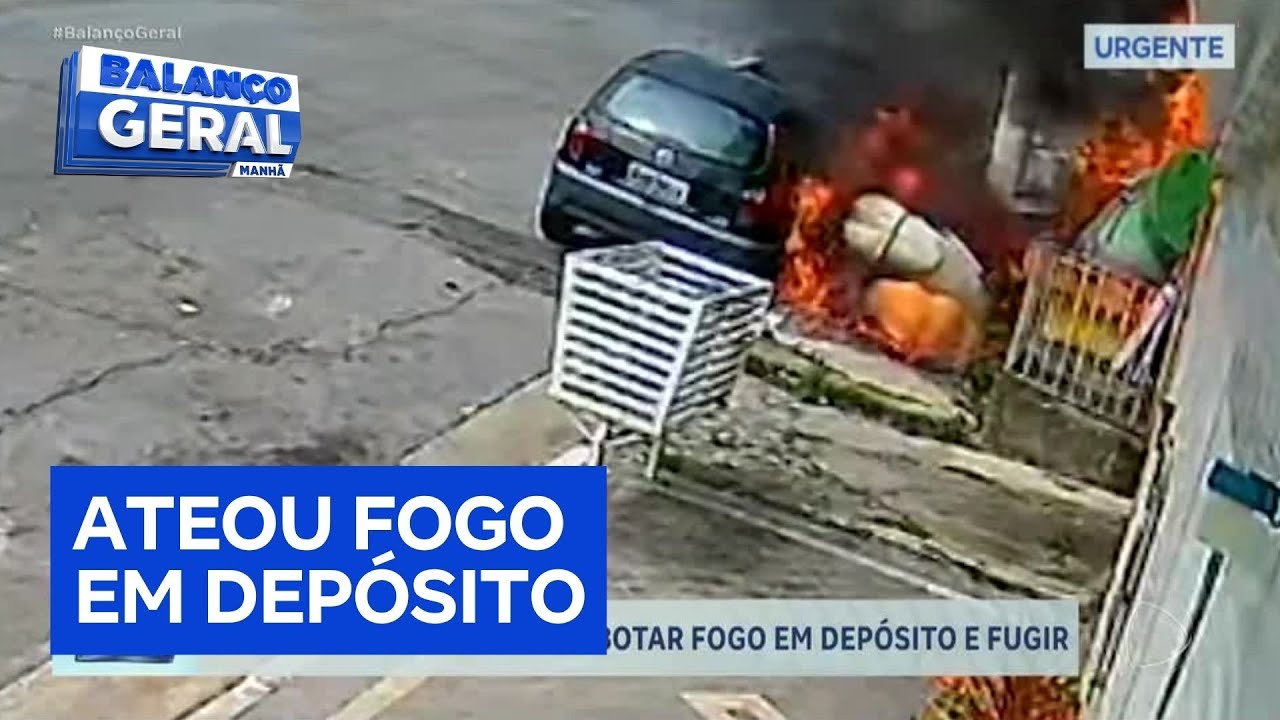Mulher que provocou incêndio em depósito em São Paulo é identificada