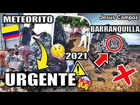 Meteorito CAYO en BARRANQUILLA ¿Es REAL o FALSO EXPLICACION + VIDEOS | Cae piedra con traduccion