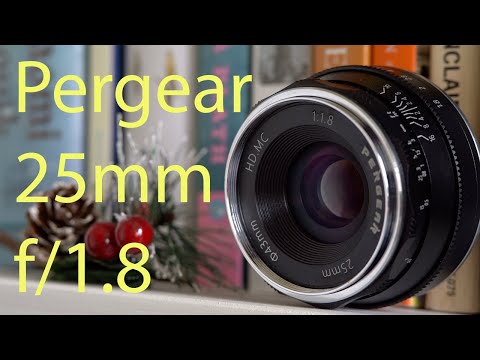 Best Budget Crop Sensor Lens? Pergear 25mm f/1.8 Review