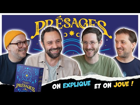 Présages, on explique et on joue (avec l'auteur, l'éditeur et l'illustrateur)