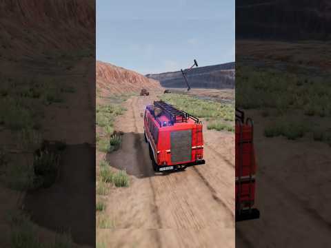 One Giant Hammer Hit Destroys Everything! 😱 | BeamNG Drive Gameplay #shorts