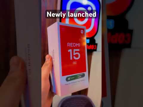 Redmi 15 newly launched#viralvideo #youtuber #youtubeshorts #unboxing #memes #famousshorts #nature