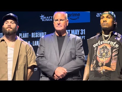 Caleb Plant & Jermall Charlo FULL PRESS CONFERENCE DOUBLEHEADER vs Jose Resendiz & Thomas LaManna