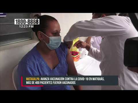 Continúa jornada de vacunación voluntaria contra la Covid-19 en Matiguás - Nicaragua