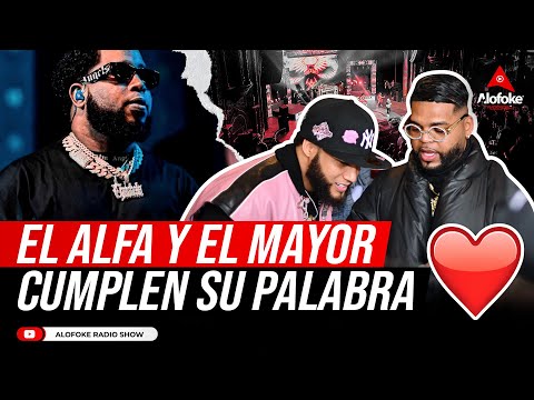 EL ALFA & EL MAYOR CLASICO CUMPLIERON SU PALABRA (CAMARA SECRETA EN EL CONCIERTO DE CHIMBALA EN NYC)