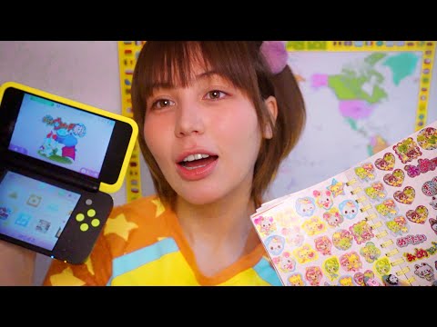 平成ASMR＊放課後友達と勉強をサボる🎮ロールプレイ(シール帳/3DS/妖怪ウォッチ）