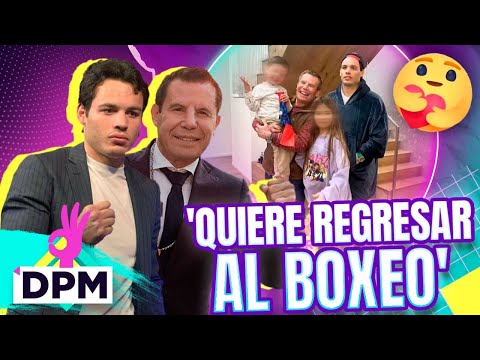 En vivo, Julio César Chávez FELIZ de ver a su hijo REHABILITADO junto a su familia | DPM