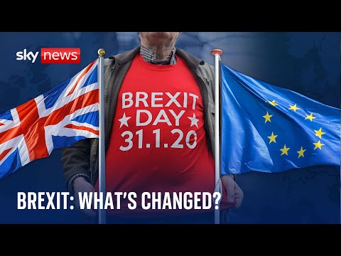 Britain marks five years since leaving the European Union