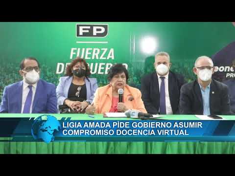 Ligia Amada pide Gobierno asumir compromiso docencia virtual