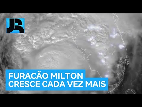 Furacão Milton está crescendo conforme se aproxima da Flórida, aponta último boletim