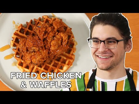 I Made Fried Chicken And Waffles With Leftover Sourdough Starter ? Tasty