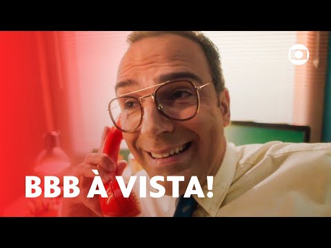 O BBB 23 vem aí e Tadeu Schmidt já está arrumando a casa! | Big Brother Brasil 23 | TV Globo