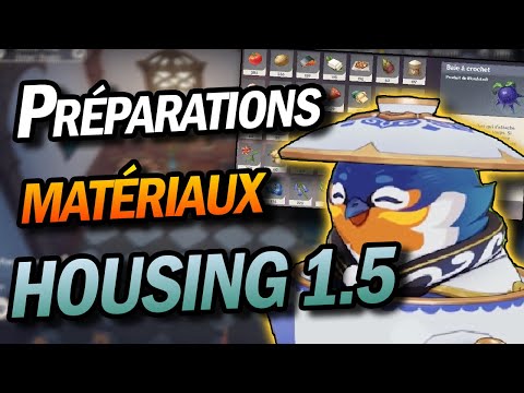Vous aurez BESOIN de ces RESSOURCES pour le CRAFT du HOUSING ...