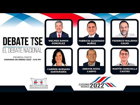 Debate Nacional TSE - Primera Parte (Domingo 09 Enero 2022)