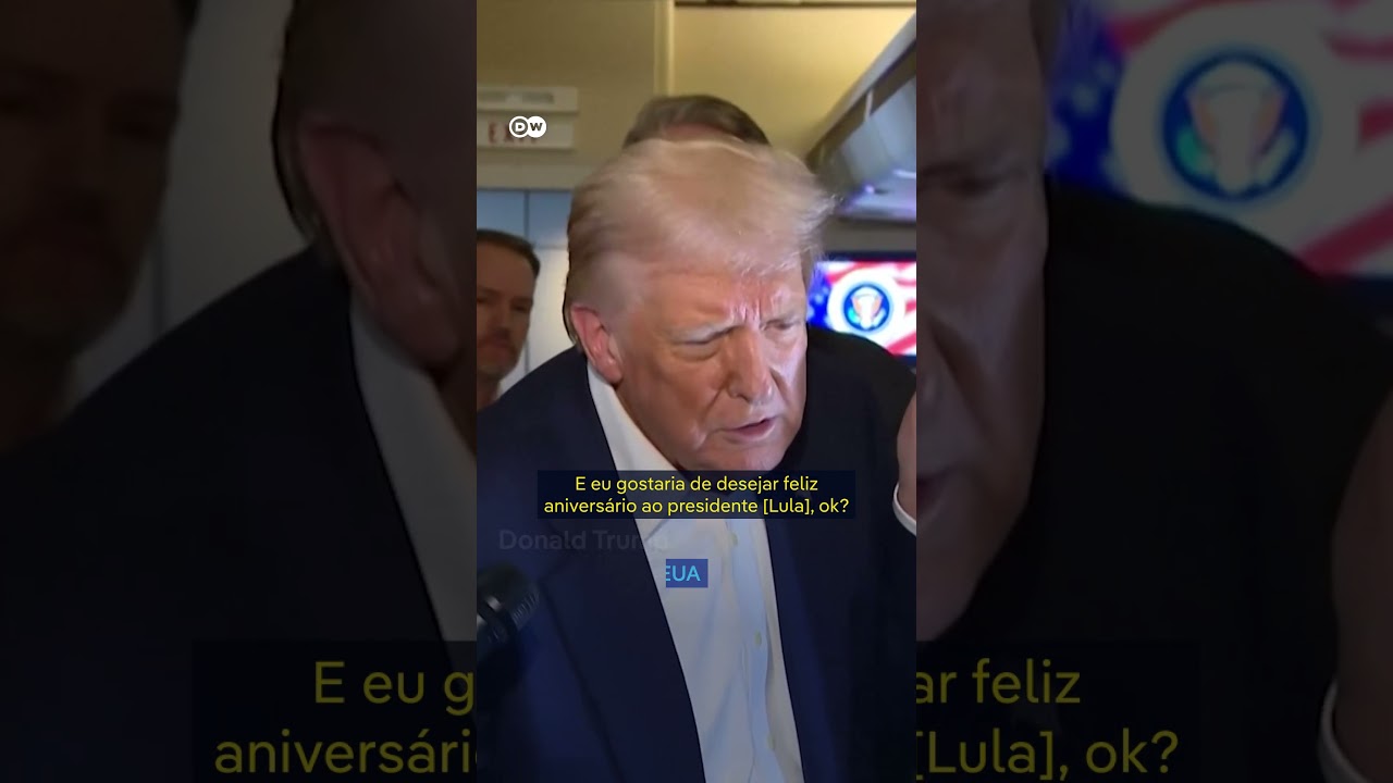 Trump elogia Lula e o parabeniza pelo aniversário após reunião na Malásia