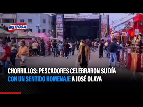 Chorrillos: Pescadores celebraron su día con un sentido homenaje a José Olaya