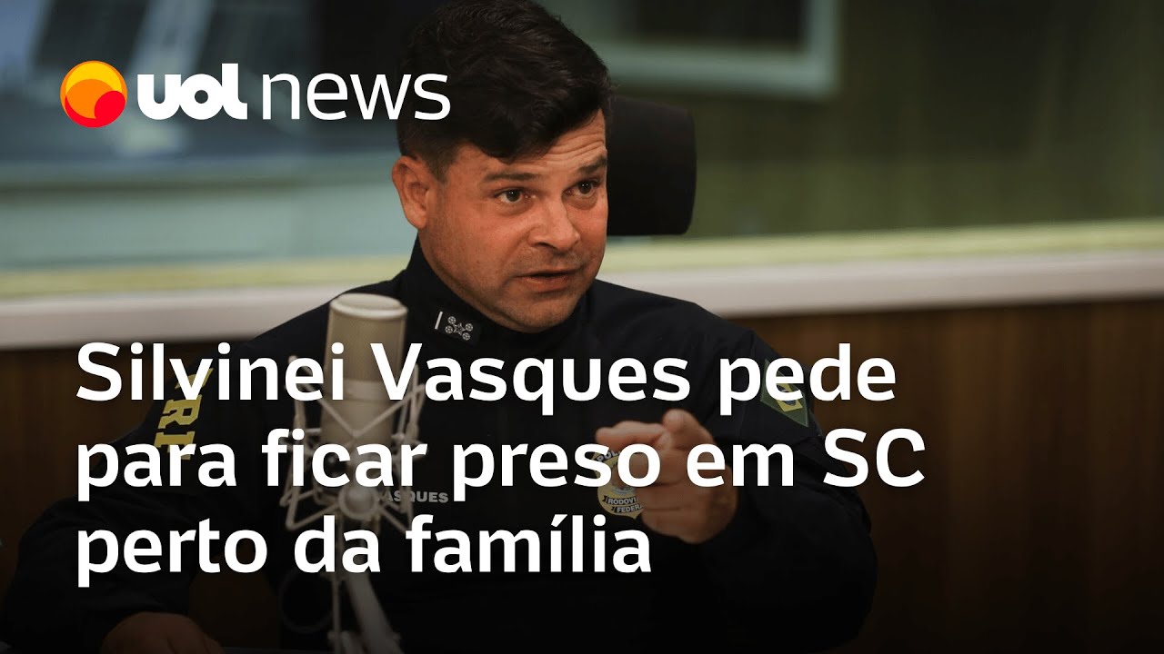 Silvinei Vasques pede para ficar preso perto da família, em Santa Catarina
