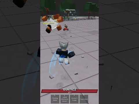 Garou X Monster Garou Aerial Duo Combo The Strongest Battlegrounds