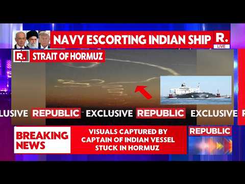 BREAKING: Exclusive Visuals from Strait of Hormuz | Indian Ship Captain Reports Heavy Shelling
