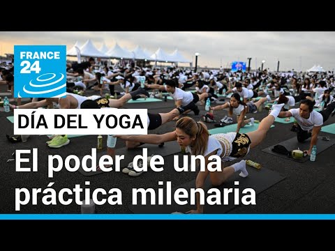 En un mundo tensionado por las guerras, miles buscan la paz mental y física a través del yoga