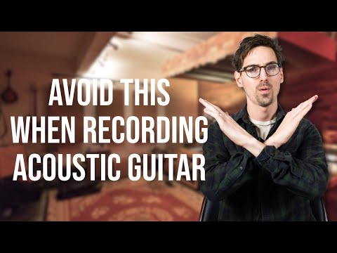 Top 3 mistakes while recording acoustic guitar