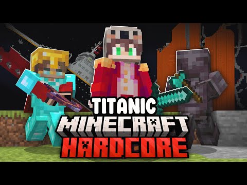 100 Players Simulate Titanic Crashing in Minecraft