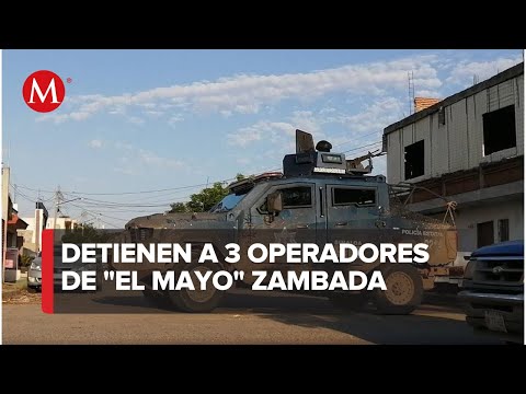 En Sinaloa detienen a tres personas relacionadas con El mayo Zambada