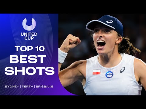 The 10 BEST SHOTS 💥 from the 2023 United Cup