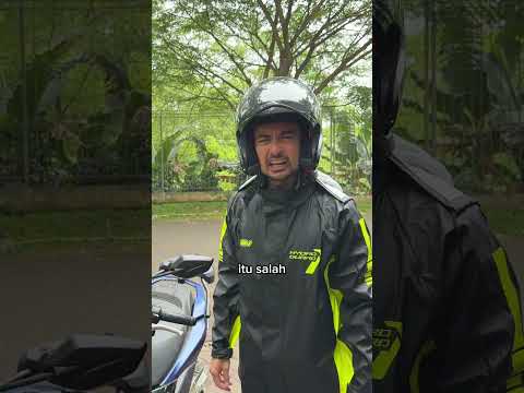INI KESALAHAN FATAL PENGENDARA MOTOR DI MUSIM HUJAN‼️