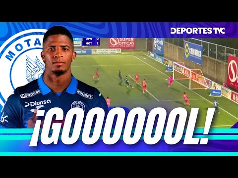 ¡Gol de Jorge Serrano! Motagua se impone 2-0 en el fortín de Lobos UPNFM