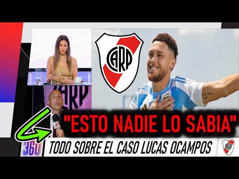 ¿QUE PASO CON EL CASO LUCAS OCAMPOS A RIVER PLATE? + GALLARDO PREPARA LA LIBERTADORES Y SUPERCLASICO