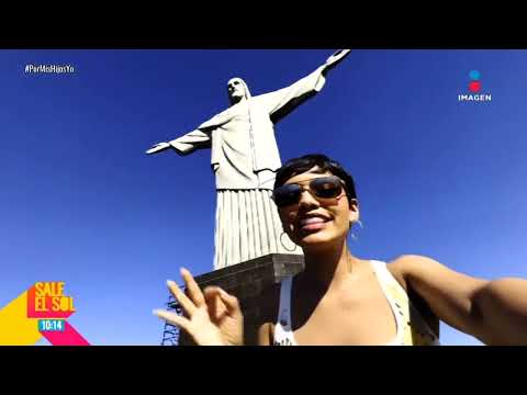 ¡Andrea Bazarte nos lleva al Cristo de Corcovado, una de las MARAVILLAS del mundo! | Sale el Sol