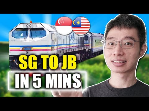 How To Take KTM Train From Singapore To JB