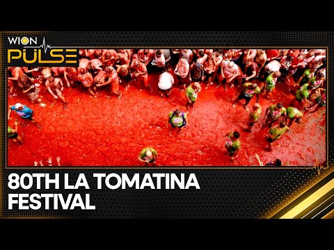 Spain Soaked in Red as Thousands Revel in Annual Tomato Fight | WION Pulse