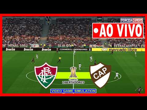 🔴FLUMINENSE X PLATENSE AO VIVO COM IMAGENS | LIBERTADORES 2026 | JOGO DE HOJE PES 2021