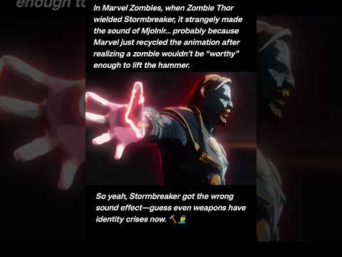 ⚡ Marvel Zombies – Zombie Thor’s Stormbreaker Sounded Like Mjolnir?! 🧟♂️🔨