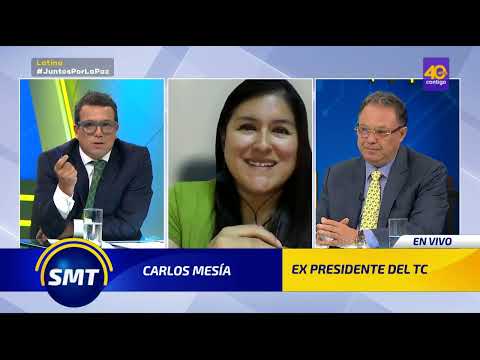 Entrevista a Beatriz Ramirez (Constitucionalista) y Carlos Mesía (Expresidente del TC)