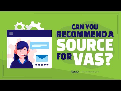 Can You Recommend A Source For VAs?