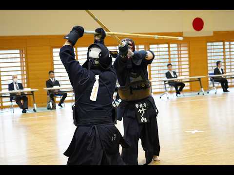 2026関東警察剣道大会男子Ａ組決勝警視庁ー神奈川県警大将（竹ノ内・真田）