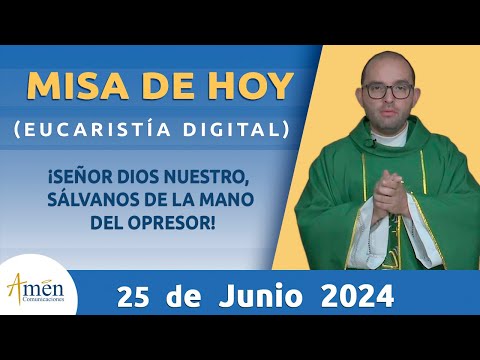 Misa de Hoy Mates 25 de Junio 2024 l  Padre Carlos Yepes |Eucaristía Digital l Católica l Dios