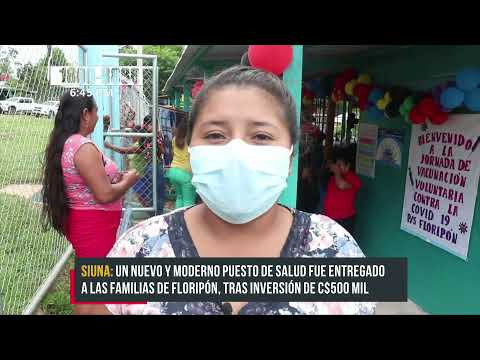 Siuna: Rehabilitan puesto de Salud Floripon - Nicaragua