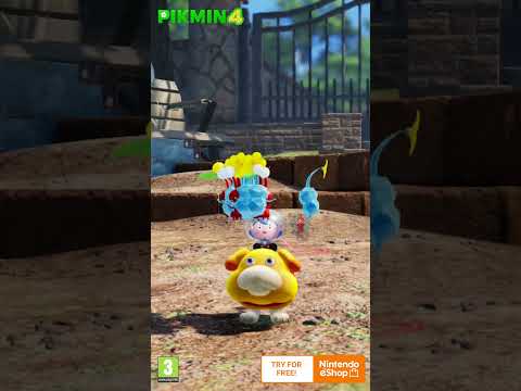 Try Pikmin 4 for free! #Shorts