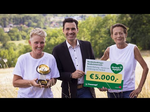 Goldener Fressnapf 2025 | Bambii Rettung – Verein zur Linderung von Tierleid