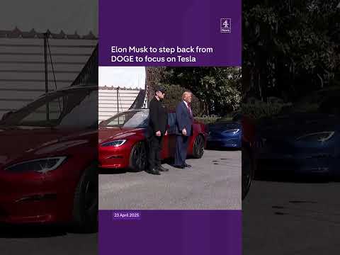 Elon Musk to step back from DOGE to focus on Tesla