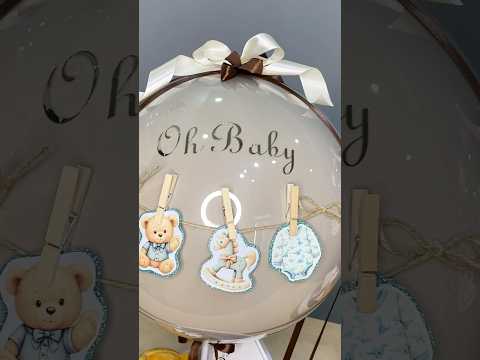 #balloon #diy #decor #wow #funny #top #tutorial #baby #babybox