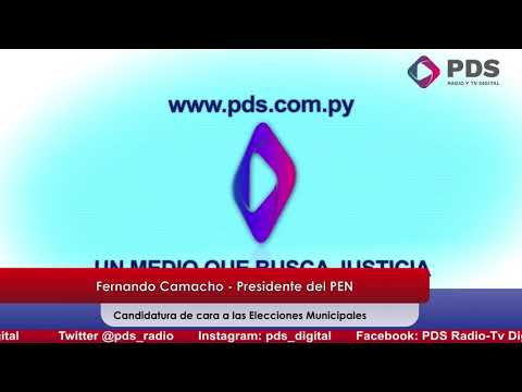Fernando Camacho - Presidente del PEN - Candidatura de cara a las Elecciones Municipales
