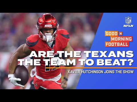 Houston Texans WR Xavier Hutchinson on C.J. Stroud | GMFB