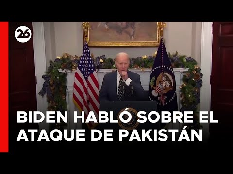 EE.UU | Joe Biden: Los ataques de Pakistán demuestran que Irán no es muy querido en la región
