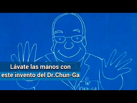 El Dr. Chunga inventa el lavado de manos permanente